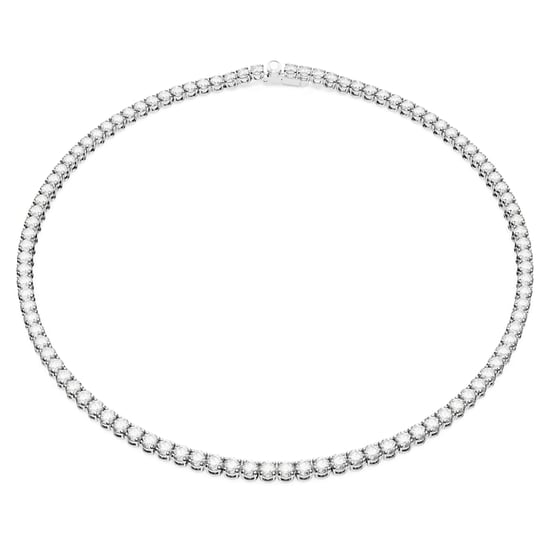 Swarovski 'Matrix' Vrouwen Basis Metaal Ketting - Zilver 5681796 - Image 1