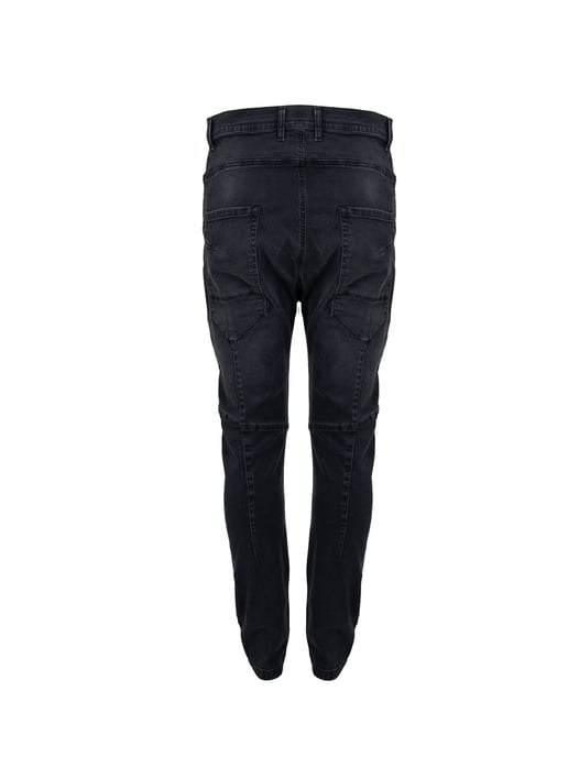 La Haine Inside Us Trousers Jeansowe Men's Black