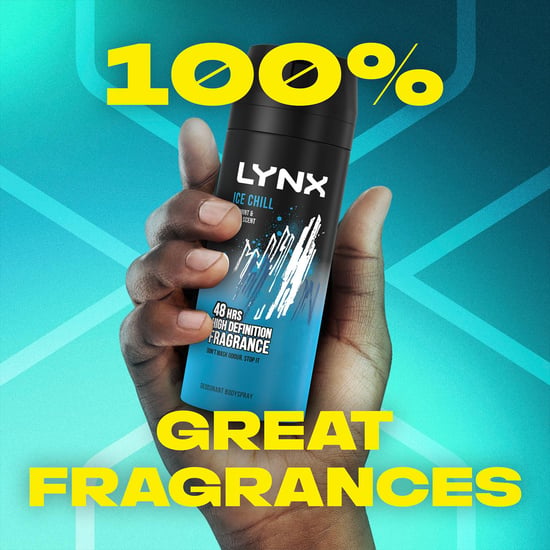 Lynx XL Ice Chill 48H Fresh Iced Mint & Lemon Scent Body Spray Deodorant,3x200ml - Image 2