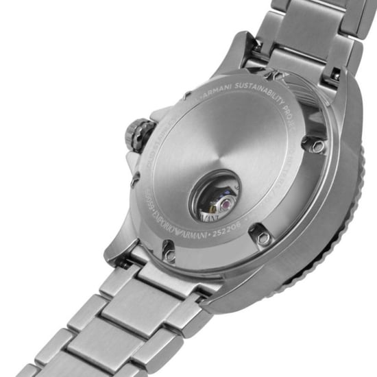 Emporio Armani Diver Men's Silver Watch AR60059