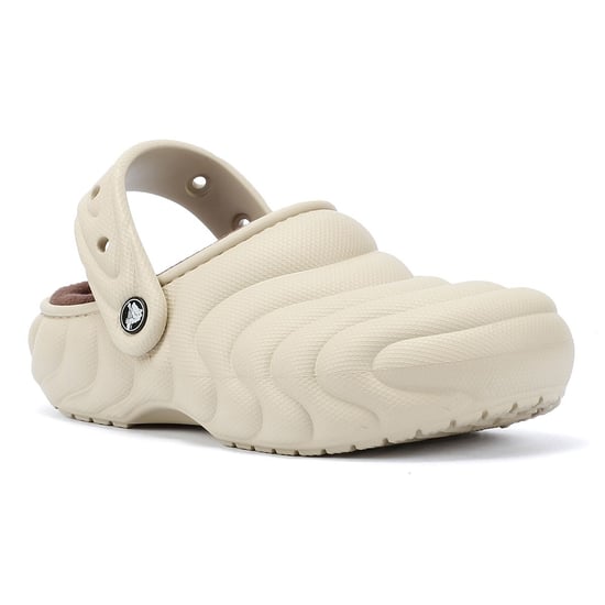 Crocs Classic gevoerde Overpuff damesklompen beige - Image 2