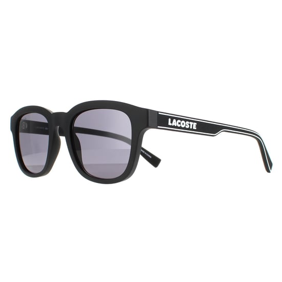 Lacoste Rectangle Mens Matte Black Grey L966S