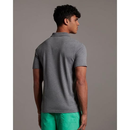 Lyle & Scott Sportpolo shirt met korte mouwen in Grijs - Image 2