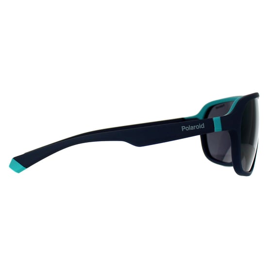 Polaroid Rectangle Unisex Matte Blue Blue Polarized PLD 2152/S