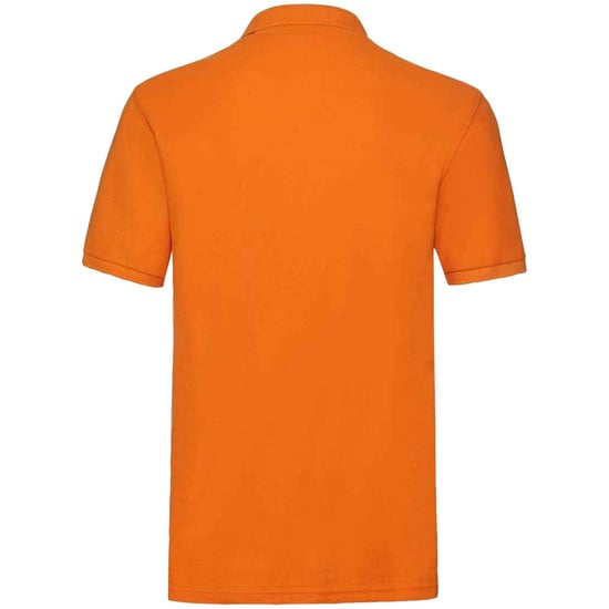 Fruit of the Loom Heren Premium Katoenen Piqué Poloshirt (Oranje) - Image 2
