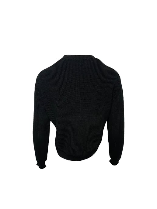 Givenchy Cropped Trui in Zwarte Katoen - Image 2
