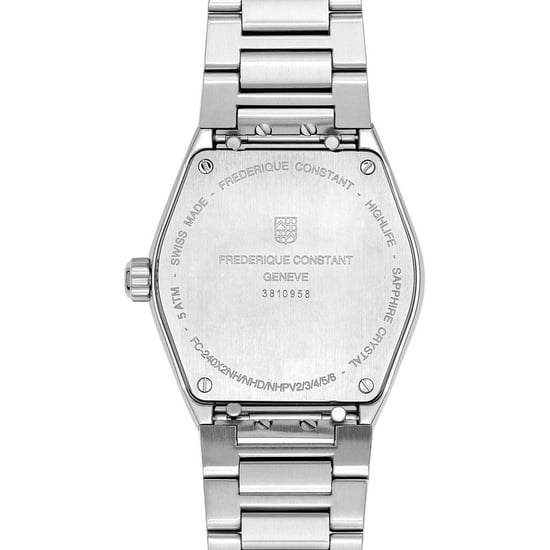 Frédérique Constant Highlife Dames Zilveren Horloge FC-240ND2NH26B - Image 2