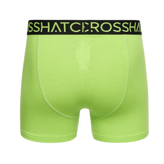 Crosshatch Heren Highlighter Boxer Shorts (Pack of 3) (Groen/rood) - Image 2