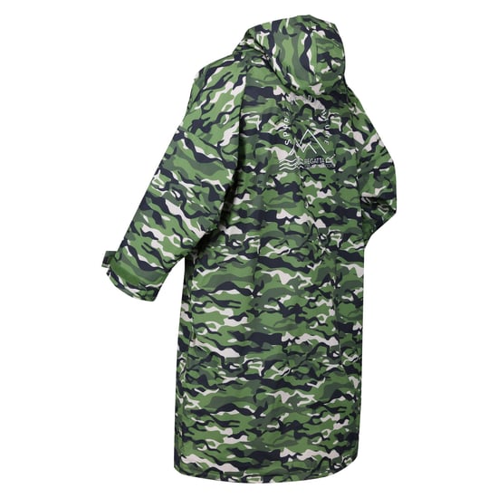 Regatta Unisex Adult Camouflage Oversized Changing Robe (Cactus Green)