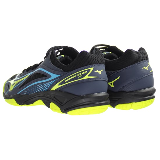 Mizuno Indoor Mirage Star 2 Kids Black Trainers