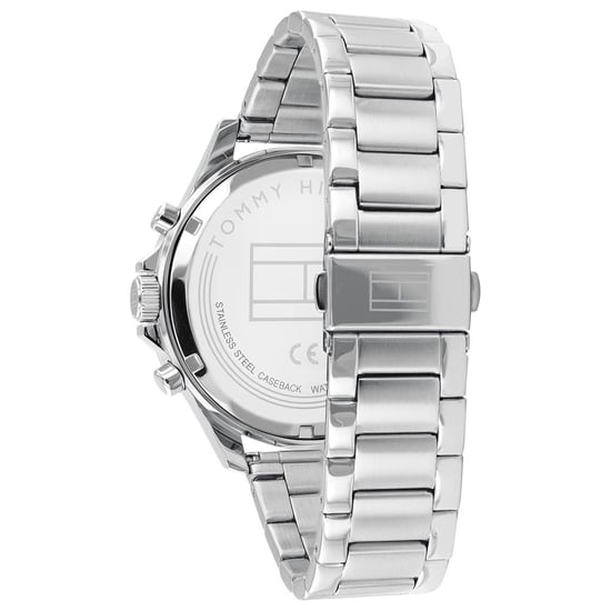 Tommy Hilfiger Bank herenhorloge Zilverkleurig 1791718 - Image 2