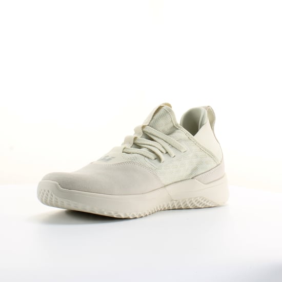 Supra Titanium White Synthetic Mens Lace Up Trainers 05673 125