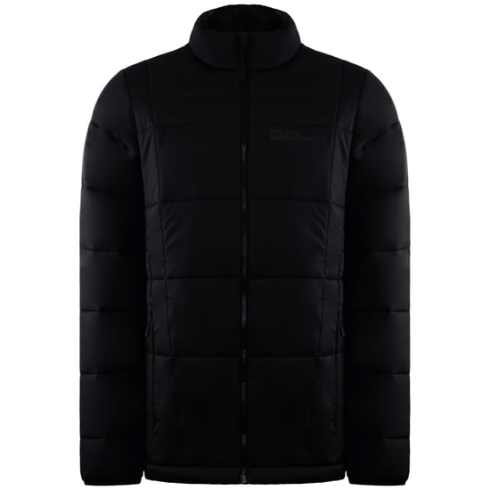 Jack Wolfskin Bergland heren zwart gewatteerd jack - Image 1