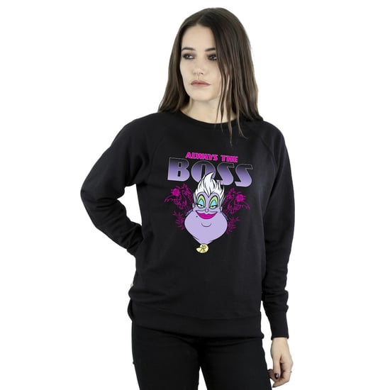 Disney Dames/Dames De Kleine Zeemeermin Ursula Mama Is De Baas Sweatshirt (Zwart) - Image 2