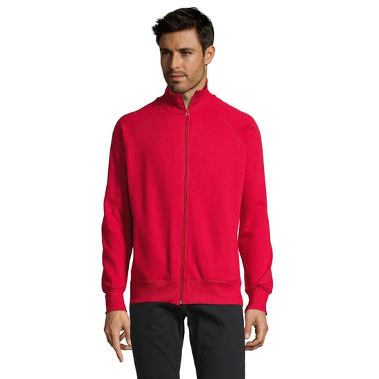 SOLS Heren Sundae jas met rits (Rood) - Image 1