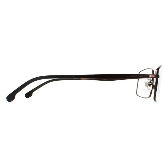 Carrera Rectangle Mens Brown Glasses
