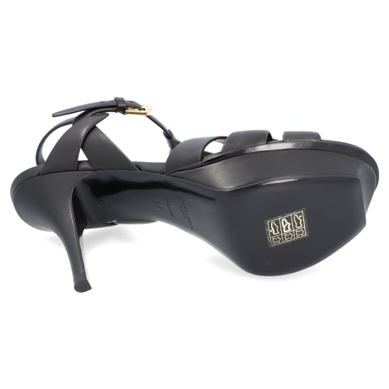 Saint Laurent Tribute Platform Sandalen Zwart - Image 4