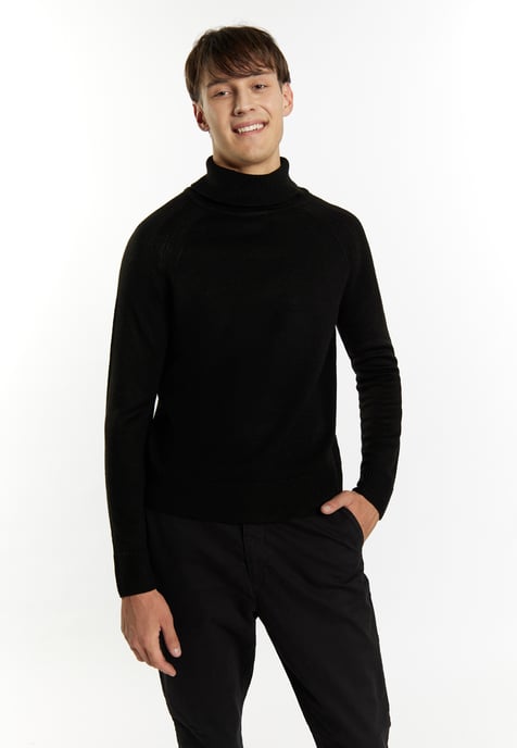 Mo Trui met coltrui Heren zwart - Image 3
