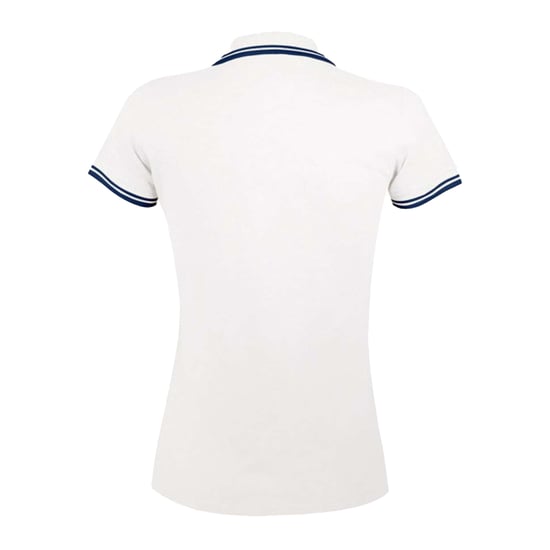 SOLS Dames/Dames Pasadena Poloshirt (Wit/Zwaar) - Image 2