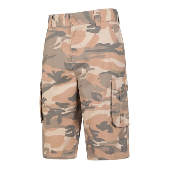 Mountain Warehouse Heren Camo Cargo Shorts (Bruin) - Image 4