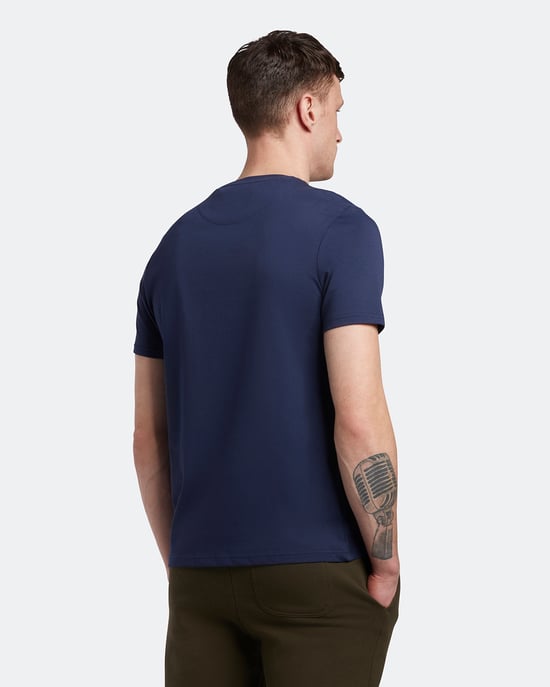 Lyle & Scott Effen T-shirt in Marine - Image 4