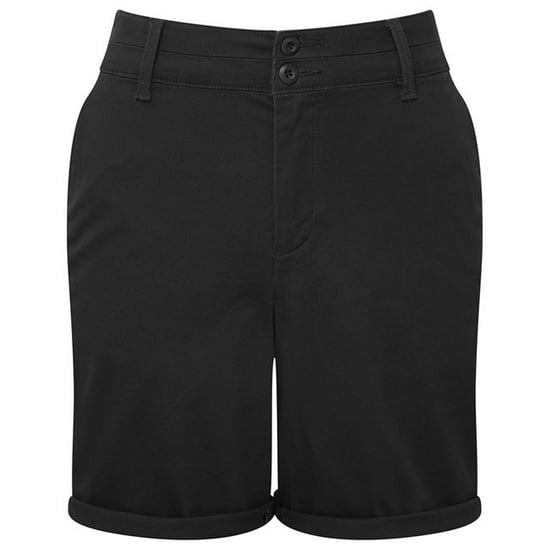Asquith & Fox Dames/Dames Chino Lichtgewicht Shorts (Zwart) - Image 1