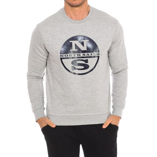 Long-sleeved crew-neck sweatshirt 9024130 men