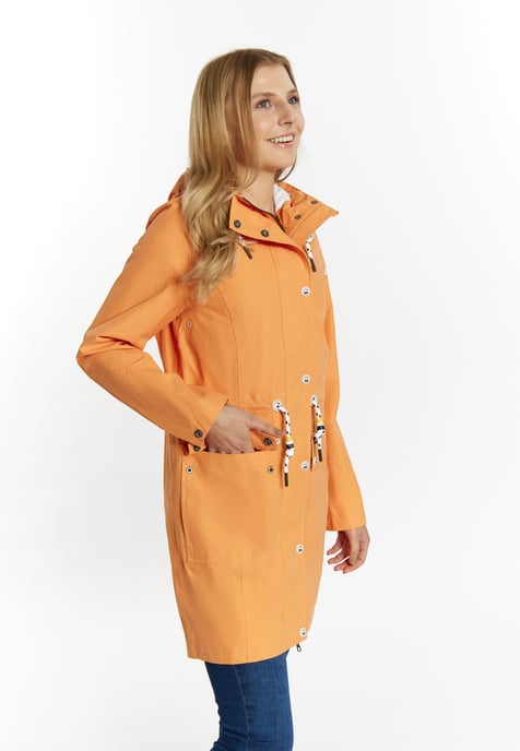 Schmuddelwedda regenparka Dames lichtoranje - Image 3