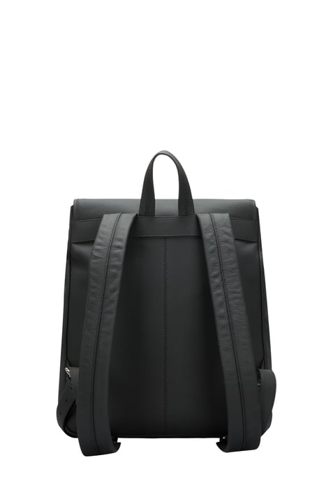 OIL TANNED LEATHER FLAP OVER BACKPACK