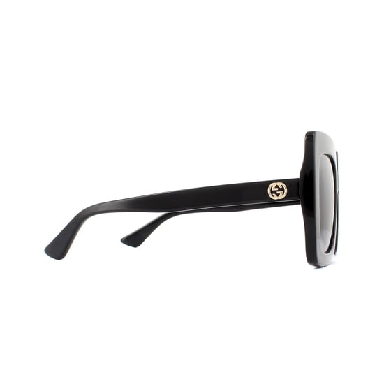 Gucci Zonnebril GG0328S 001 Zwart Grijs Verloop - Image 4
