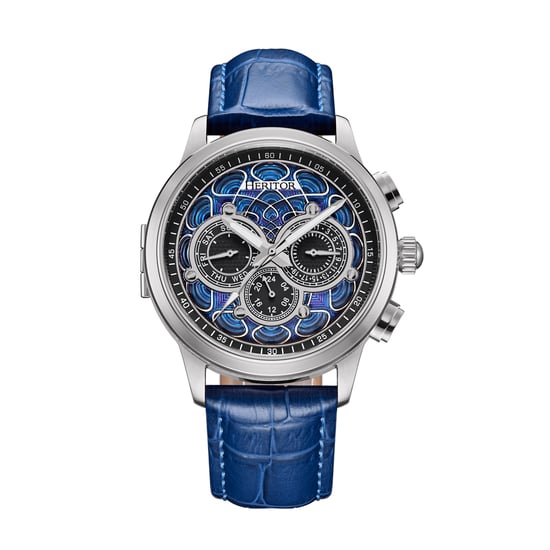 Heritor Automatische Apostel Glazuur Wijzerplaat Horloge - Image 1
