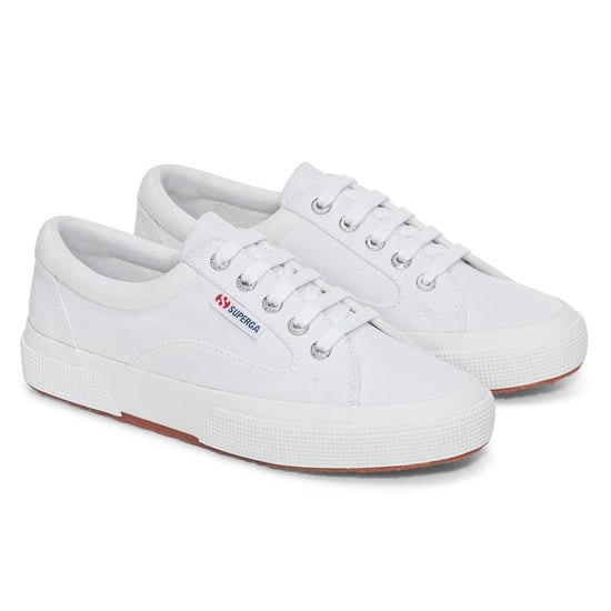 Superga Unisex Adult 2750 Blocks Trainers (White)