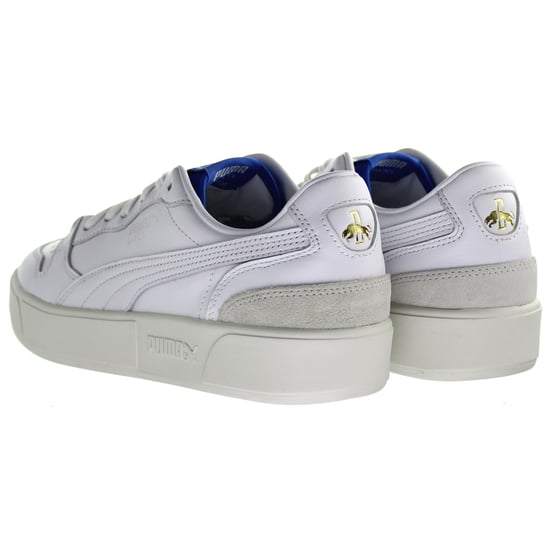 PUMA Skky LX Low R.Dassler Leg COL Lace-Up White Leather Men Trainer 374878 01