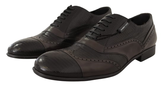Dolce & Gabbana Bruine Huidleren Oxford Dress Schoenen voor Herren - Image 2
