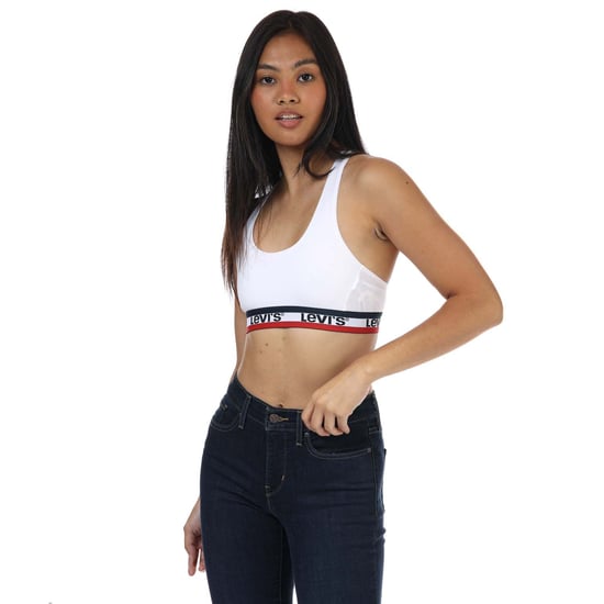 Women's Levis Sporty Bralette in White