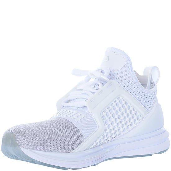 Puma Ignite Limitless Knit White Lace Up Slip On Running Trainers - Mens