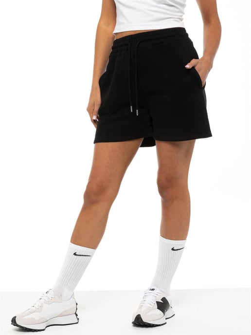 Enzo Womens Sweat Shorts - Zwart - Image 1