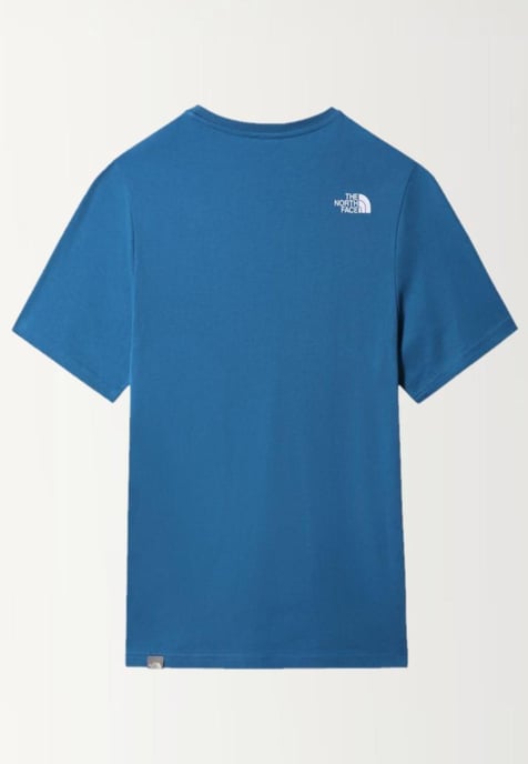 The North Face Heren SS Simple Dome T Shirt Bomber Blauw - Image 6