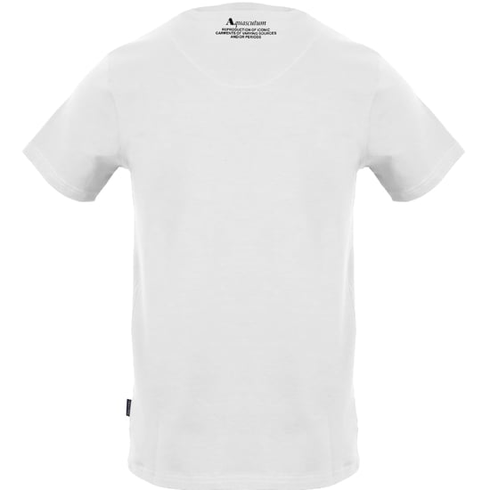 Aquascutum groot schild Aldis logo wit T-shirt - Image 2