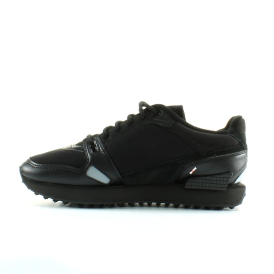 Puma Mile Rider Bright Peaks Black Textile Unisex Lace Up Trainers 374113 01