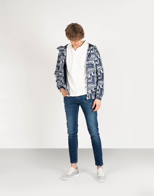 Pepe Jeans jas Tony Mannen Wit - Image 2