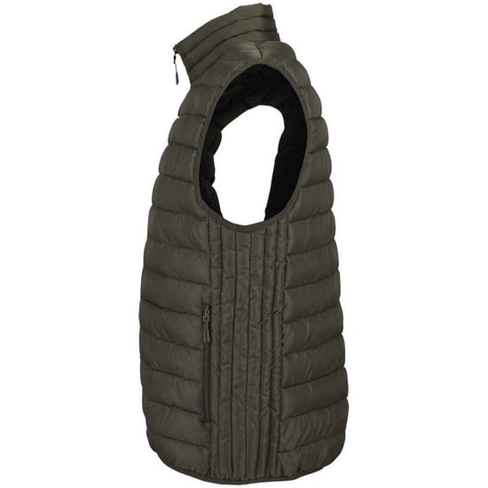 SOLS Heren Stream Body Warmer (Leger) - Image 3