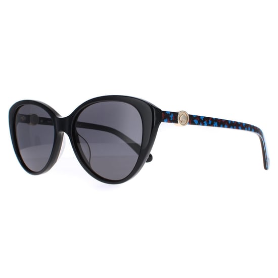 Kate Spade Cat Eye Womens Pattern Black Grey Polarised Visalia/G/S