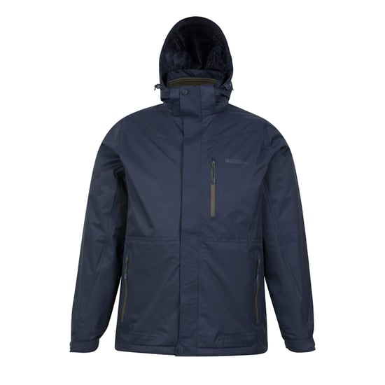 Mountain Warehouse Heren Bracken Extreme 3 in 1 Waterdichte Jas (Blauw) - Image 1