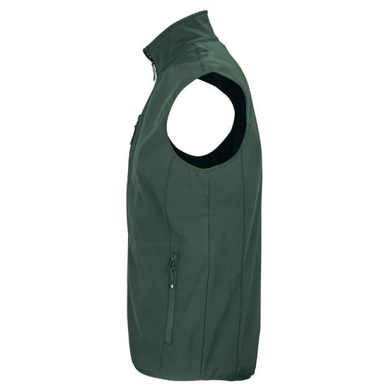 SOLS Heren Falcon Softshell gerecyclede bodywarmer (Bosgroen) - Image 2