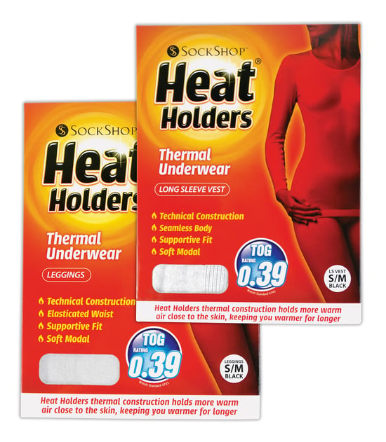 Heat Holders - Dames Thermisch Ondergoed Set - Top & Long Janes - Wit - Image 2