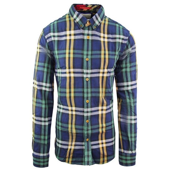 Scotch & Soda Bedrukt Heren Groen Overhemd - Image 1