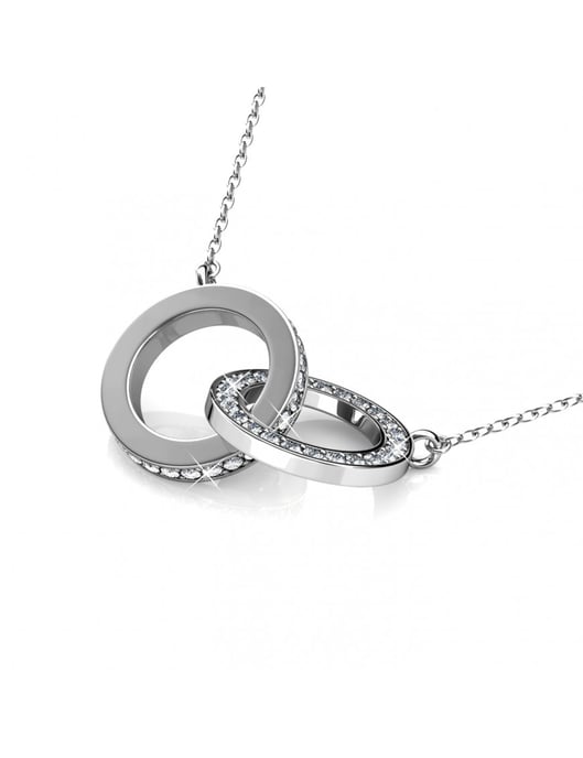 Circle Twin hangers - Oostenrijks kristal - Image 4