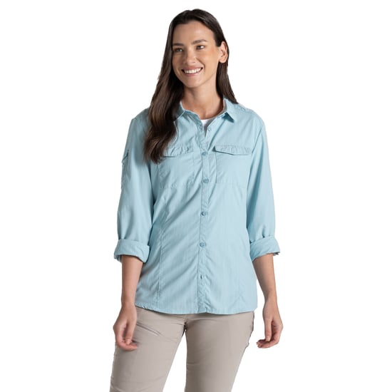 Craghoppers Dames/Dames Adventure III Nosilife Shirt Met Lange Mouwen (Hemelsblauw) - Image 3