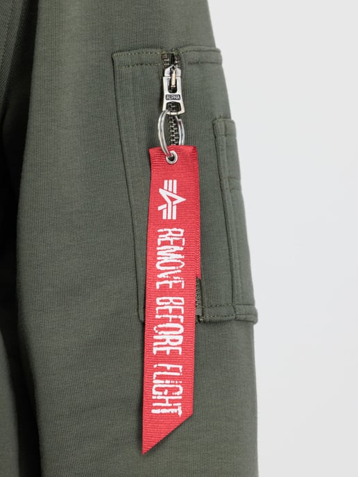 Alpha Industries USN Blood Chit Sweater Green